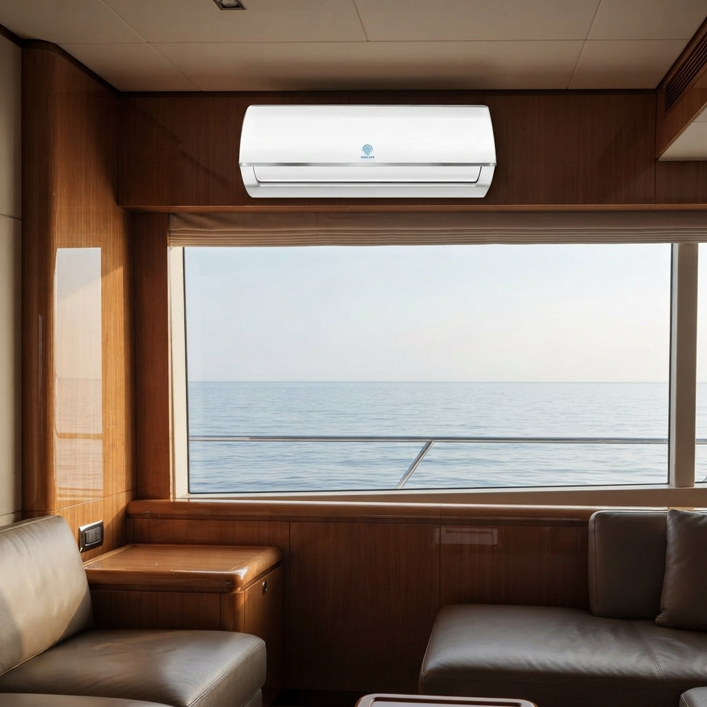 Marine Air Conditioner - 220V 60Hz Dual-Mode Cooling & Heating Unit