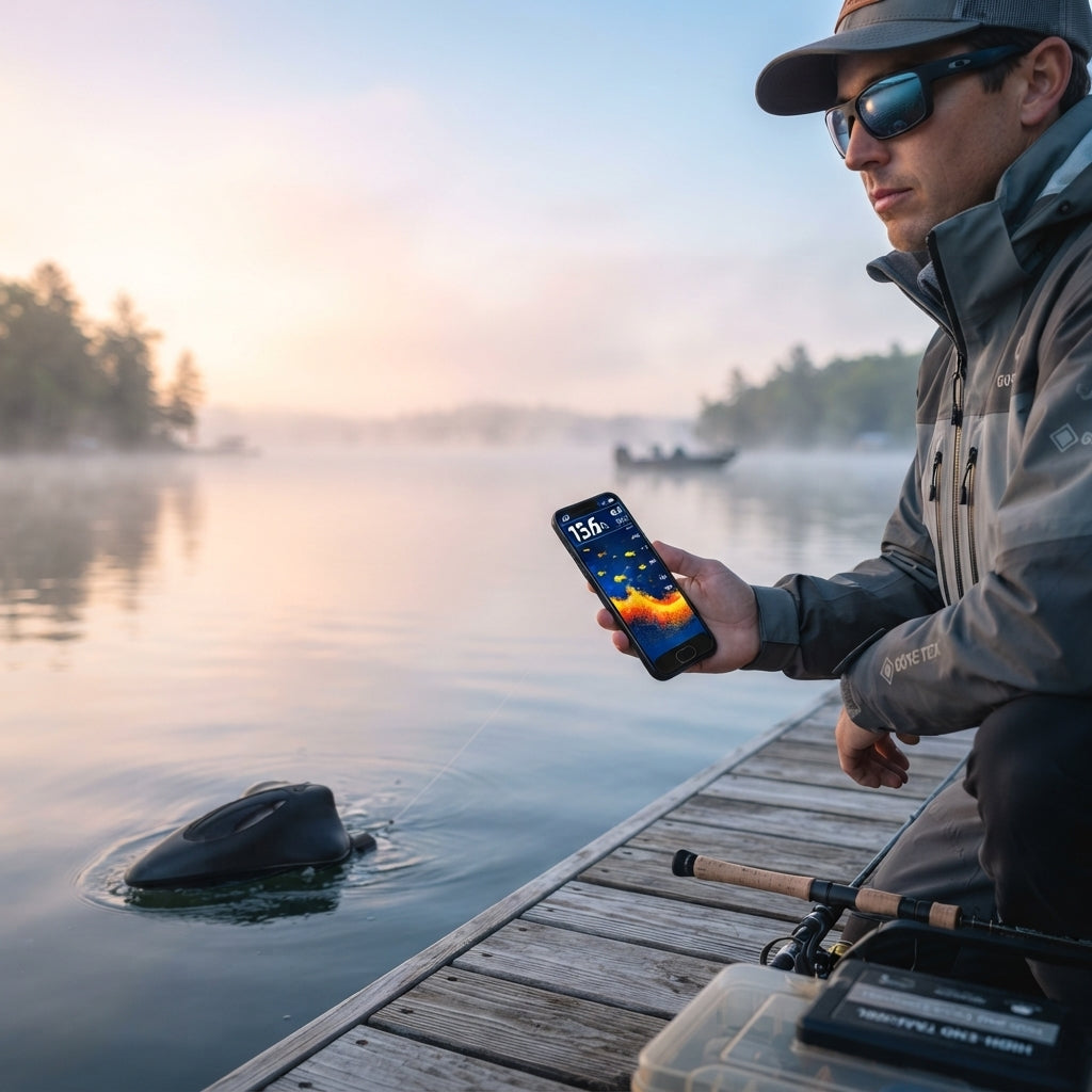 Airow Marine HERO Smart Sonar Fish Finder - HD Radar & App Control