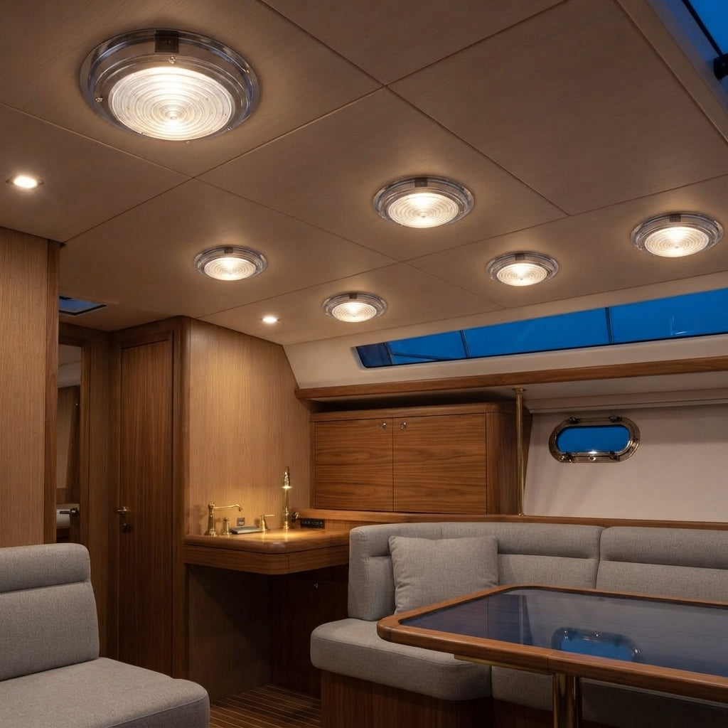 Airow Marine 3.2W Dual-Mode LED Cabin Light - 316 SS (171mm)