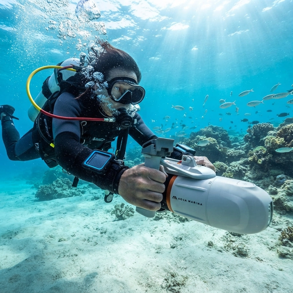 Electric Fin-Style Underwater Propeller - Multi-Vessel Compatible