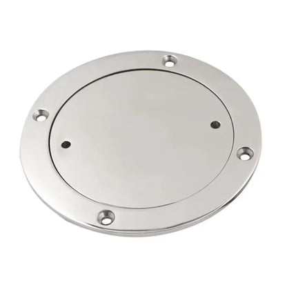 Deck Plate 3/4/5/6 Inch Stainless Steel Hand Mirror Polished Marine Grade Rustproof for Boat/Yacht