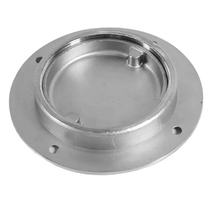 Deck Plate 3/4/5/6 Inch Stainless Steel Hand Mirror Polished Marine Grade Rustproof for Boat/Yacht