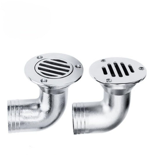 Drenaje de piso curvo desmontable o integral para barco, imbornal de filtro de acero inoxidable 316, drenaje de cubierta a través del casco para yates y lanchas rápidas.