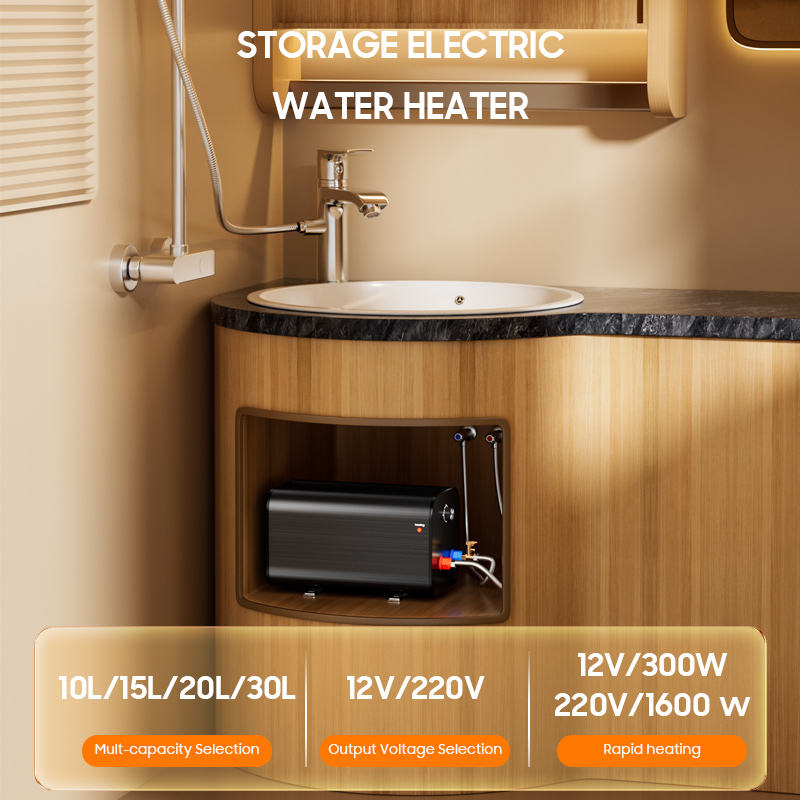 Marine Electric Water Heater - Dual Voltage (12V/220V) - 10-30L Capacity
