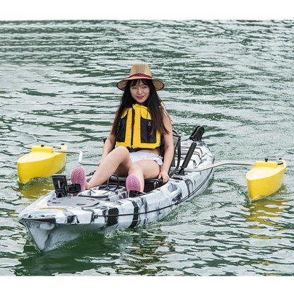 Kayak Stabilizers, Canoe Stabilizer, Kayak Outriggers & Stabilizers System Kit with Installation Accessories and Sidekick Arms Rod