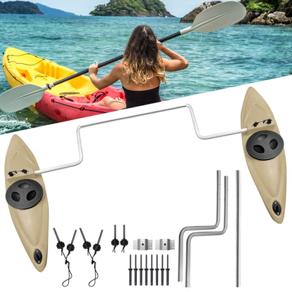 Kayak Stabilizers, Canoe Stabilizer, Kayak Outriggers & Stabilizers System Kit with Installation Accessories and Sidekick Arms Rod