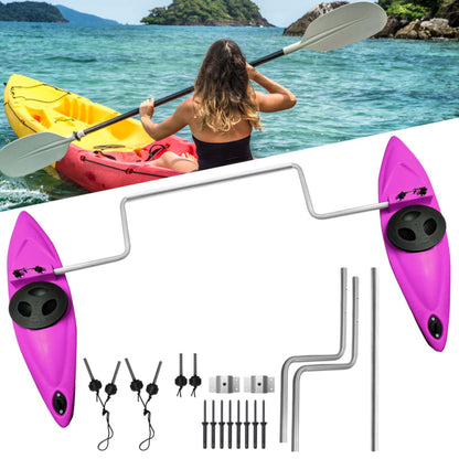 Kayak Stabilizers, Canoe Stabilizer, Kayak Outriggers & Stabilizers System Kit with Installation Accessories and Sidekick Arms Rod