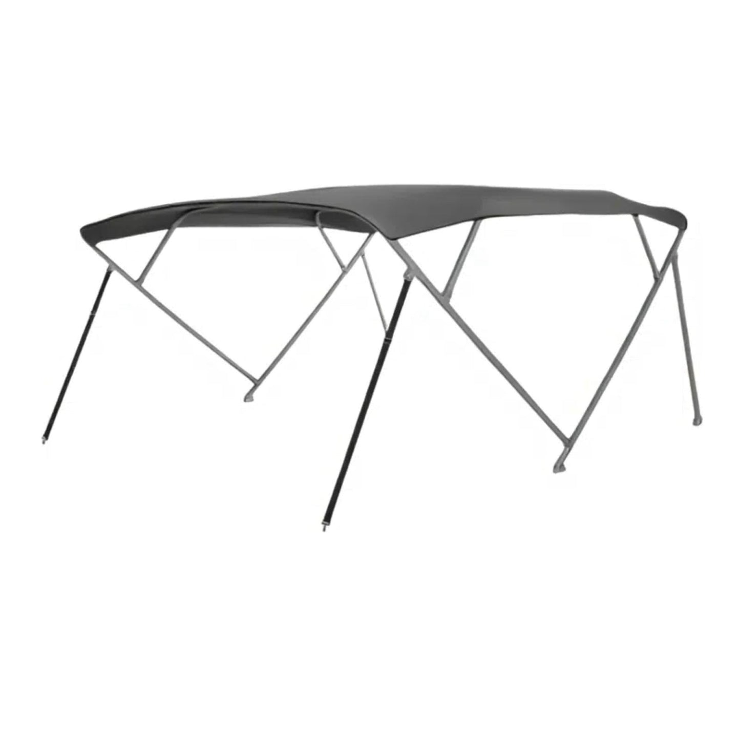 Cubierta para toldo Bimini con varilla de soporte de nailon, tela Oxford 600D con marco de tubo cuadrado de aluminio 6063, protección solar, impermeable, para cruceros, yates y barcos.