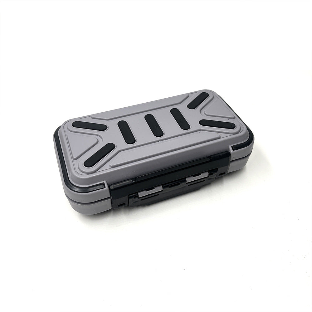 Waterproof Fishing Tackle Box - Impact-Resistant ABS, Dual-Latch Security