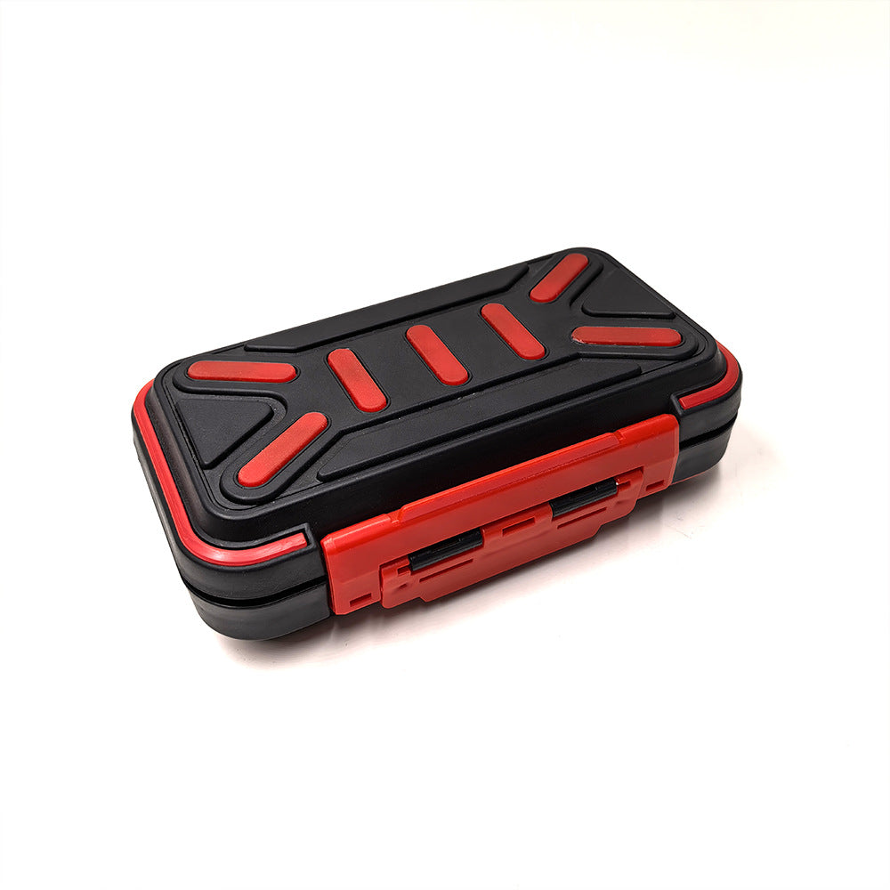 Waterproof Fishing Tackle Box - Impact-Resistant ABS, Dual-Latch Security