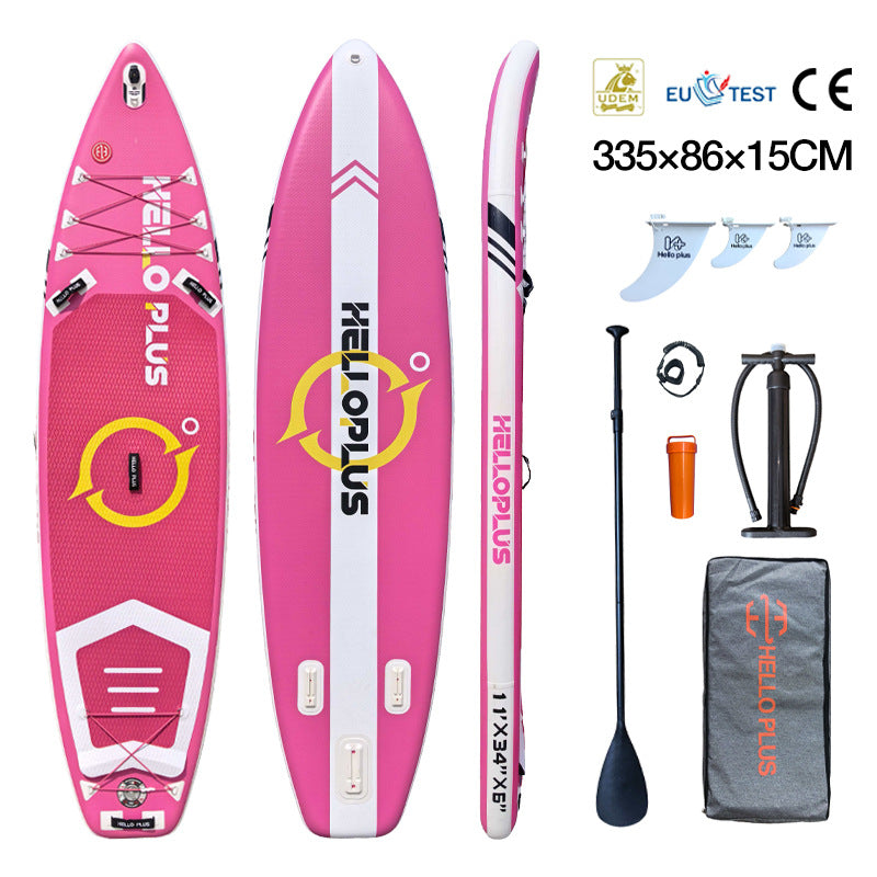 Inflatable SUP – Military-Grade Drop-Stitch, All-Water Versatility (11' x 34" x 6")