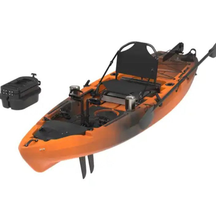 AirowMarine Pedal Fishing Kayak – Rotomolded HDPE, Hands-Free (305cm) – alternate view 3