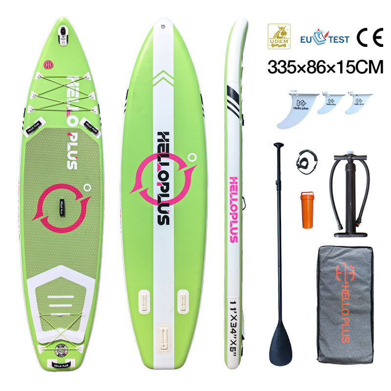 Inflatable SUP – Military-Grade Drop-Stitch, All-Water Versatility (11' x 34" x 6")