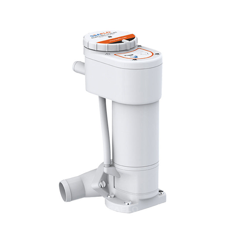 Airow Marine Electric Toilet - Self-Priming, Compact Luxury Yacht Sanitation