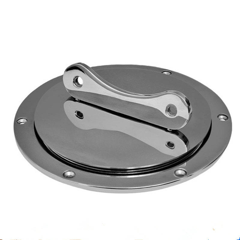 316 Stainless Steel Flush Deck Inspection Hatch - Marine Grade, Mirror Polish