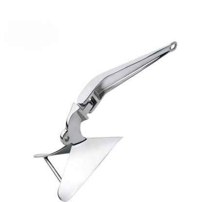 Plow Anchor, Stainless Steel Boat Anchor with Mirror Polish, Corrosion Resistant for Yacht/Sailboat/Fishing Boat