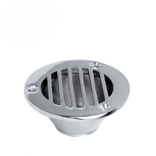 Drenaje de cubierta de piso de barco sin cámara, drenaje de cubierta de imbornal de hardware marino de acero inoxidable 316, accesorio de plomería integrado para yates, lanchas rápidas y barcos de pesca.
