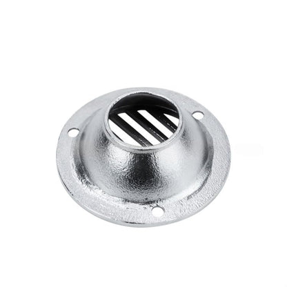 Dreno de convés para piso de barco sem câmara, dreno de convés com ferragens marítimas de aço inoxidável 316, encaixe de encanamento embutido para iate, lancha, barco de pesca