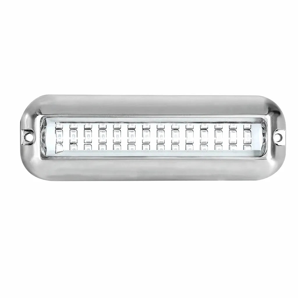 Airow Marine 42-LED 316 Stainless Steel Underwater Boat Light 10-30V for Yachts and Pontoons