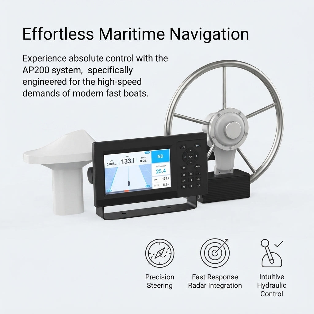 Airow Marine AP200 Autopilot System - Hydraulic Yacht Precision Steering