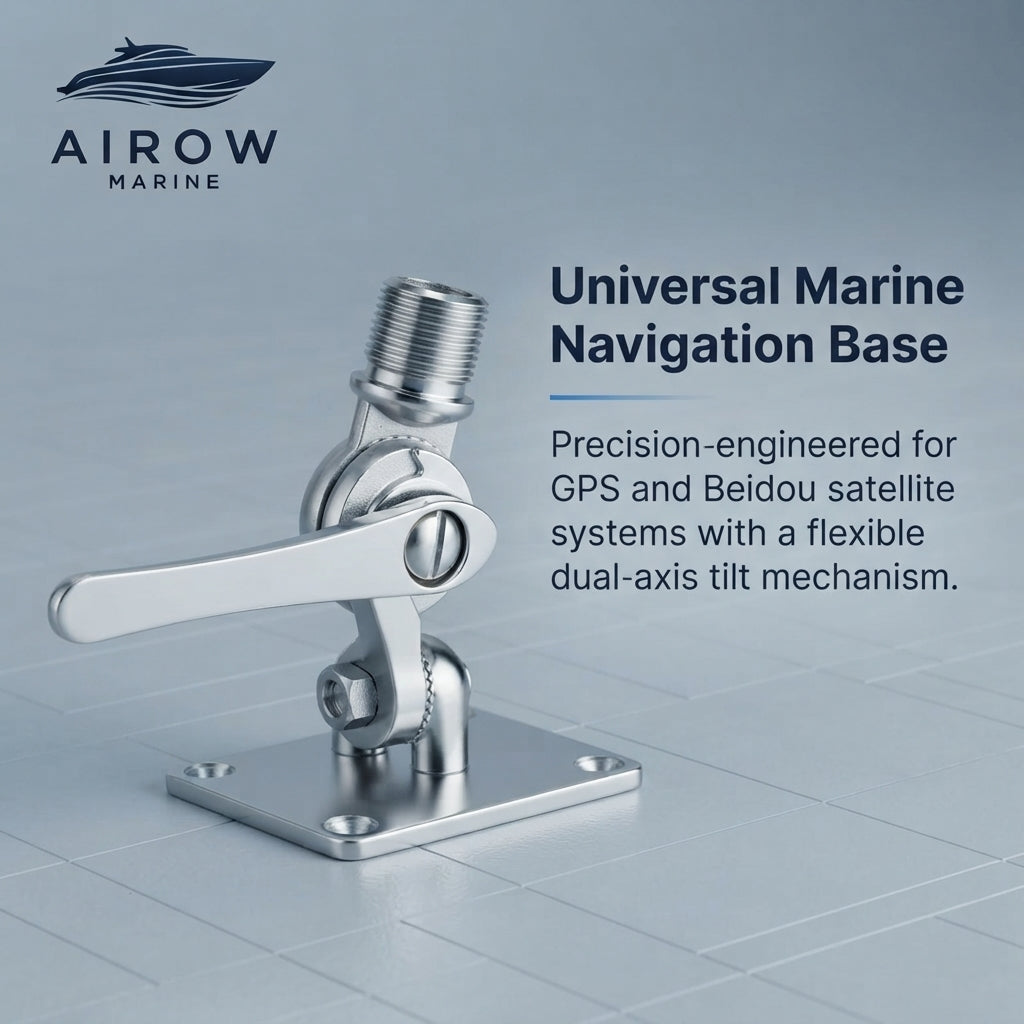 316 Stainless Steel Adjustable Marine GPS/Beidou Antenna Mount