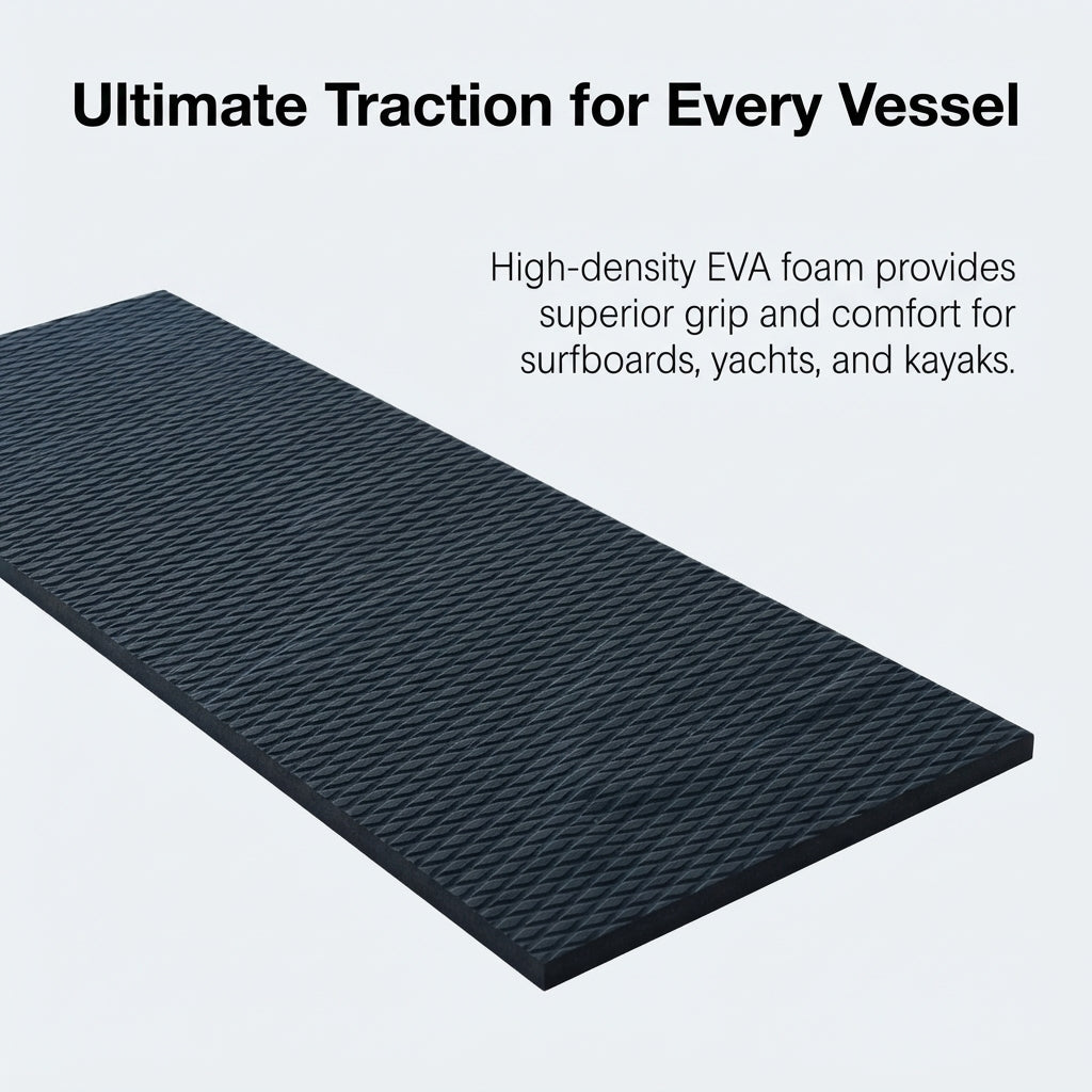 High-Density EVA Marine Deck Mat - Non-Slip, Waterproof, UV-Resistant