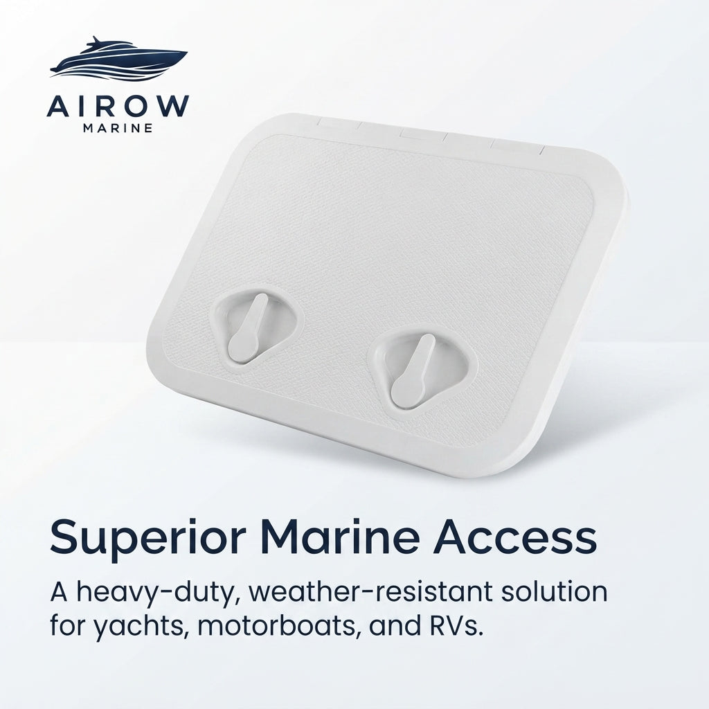 Airow Marine Deck Hatch Cover - High-Impact UV-Stabilized ABS