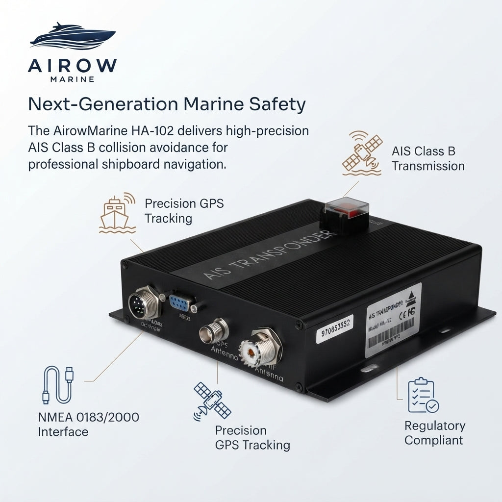 AIS CLASS B Transponder HA-102 - Marine Collision Avoidance System
