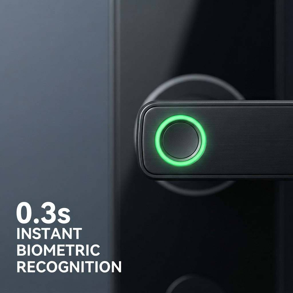 Marine Smart Fingerprint Door Lock – Grade C Security, Weatherproof Yacht