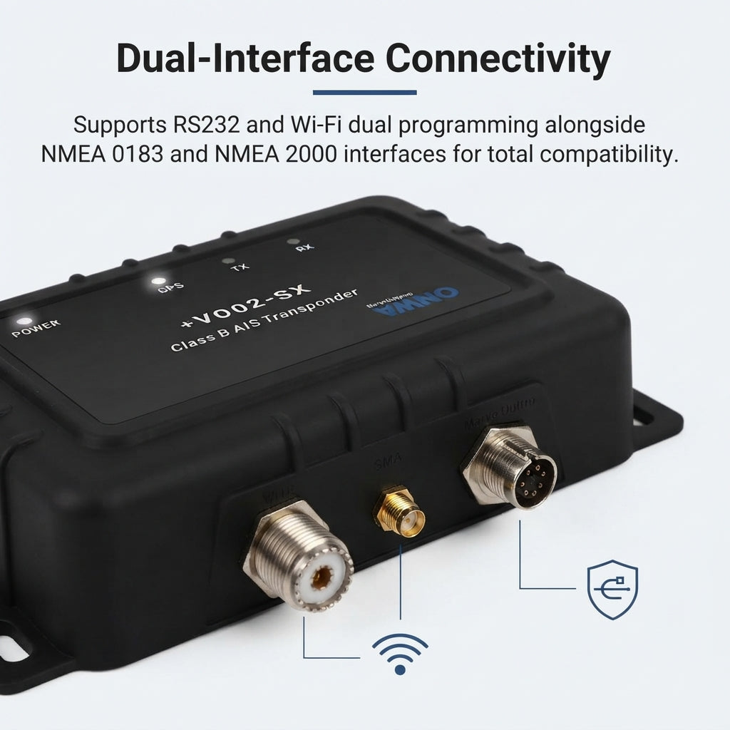 ONWA KS-200A+ Class B+ AIS Transponder - NMEA 2000 & Wi-Fi