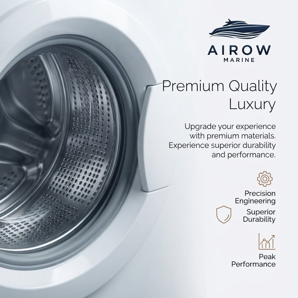8 kg Marine Front-Loading Automatic Drum Washing Machine – 220V/440V, 60Hz – marine application view