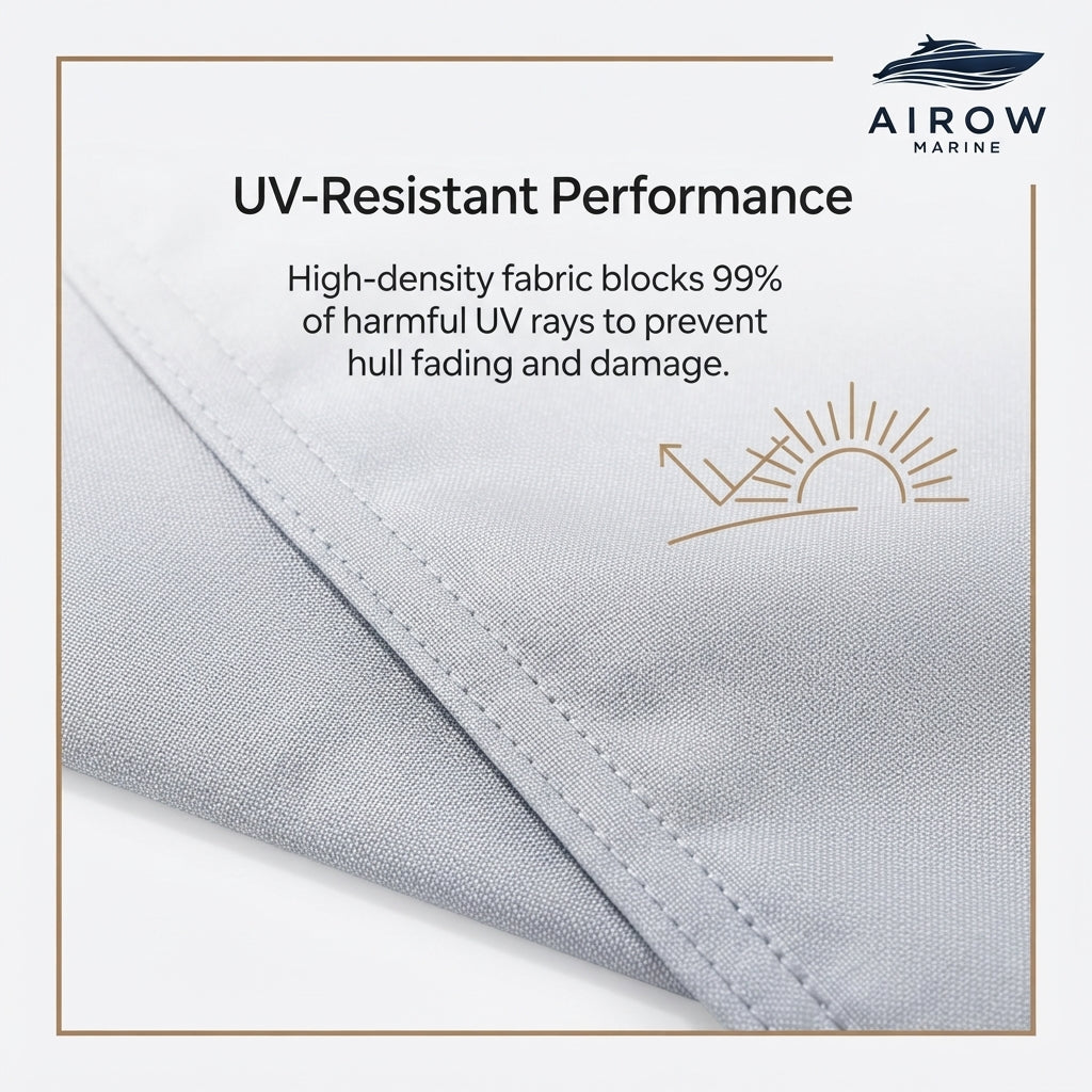 AirowMarine Universal Fit Kayak Cover - Waterproof, UV-Resistant, Heavy-Duty