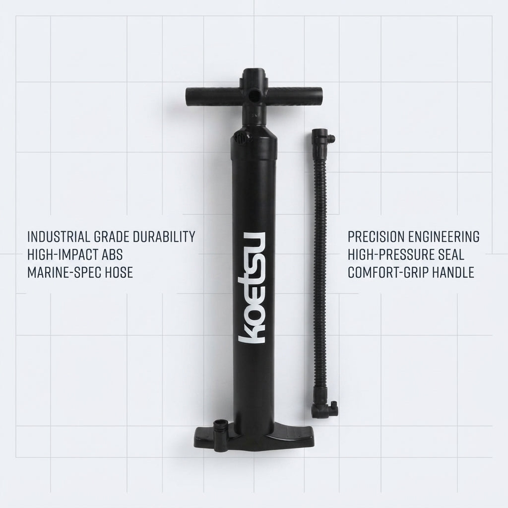 Dual-Action High-Pressure Hand Pump - Universal for SUP, Kayaks & Inflatables