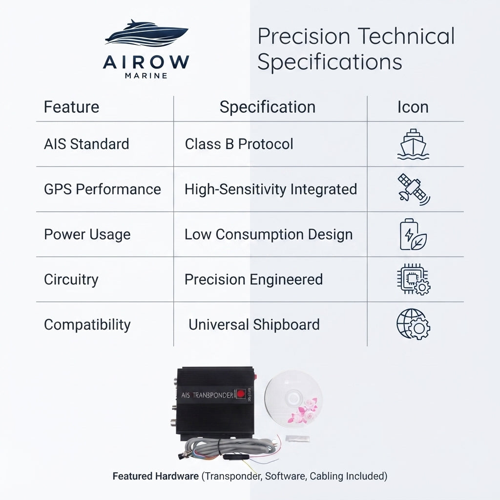 AIS CLASS B Transponder HA-102 - Marine Collision Avoidance System