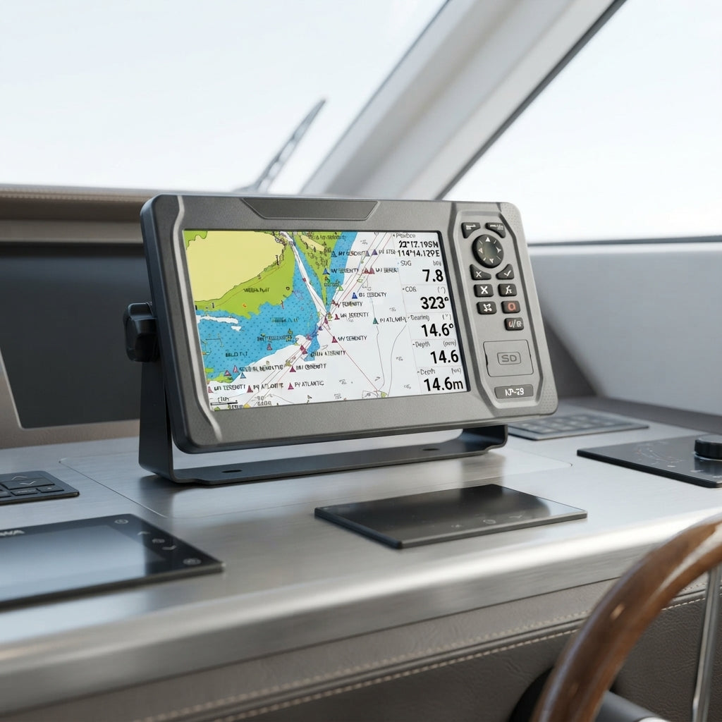 ONWA KP-29 Series 9-inch Marine GPS Chart Plotter with AIS & Fish Finder