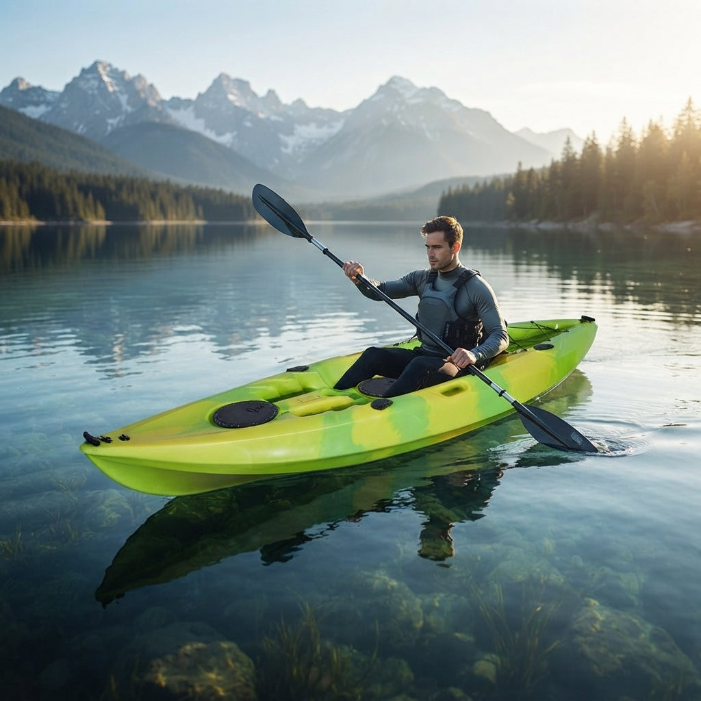 AirowMarine Rotomolded Sit-on-Top Kayak – UV Resistant Single Person (2.94m) – marine application view