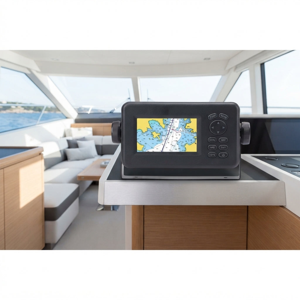 Airow Marine HP-528 GPS Chartplotter - High-Precision 4.3" Sunlight Viewable