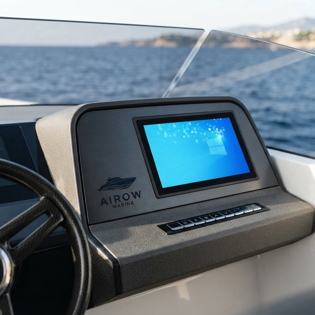 Airow Marine 21.5-Inch Waterproof Touchscreen Display - 1000 Nits IP67 (FHD)