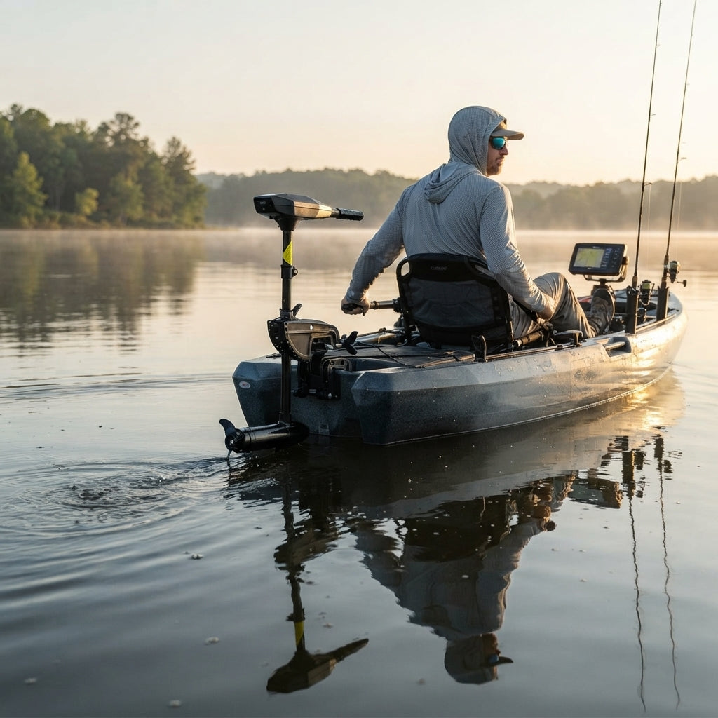 Airow Marine 24V Electric Trolling Motor - 118 lbs Thrust, Saltwater Ready