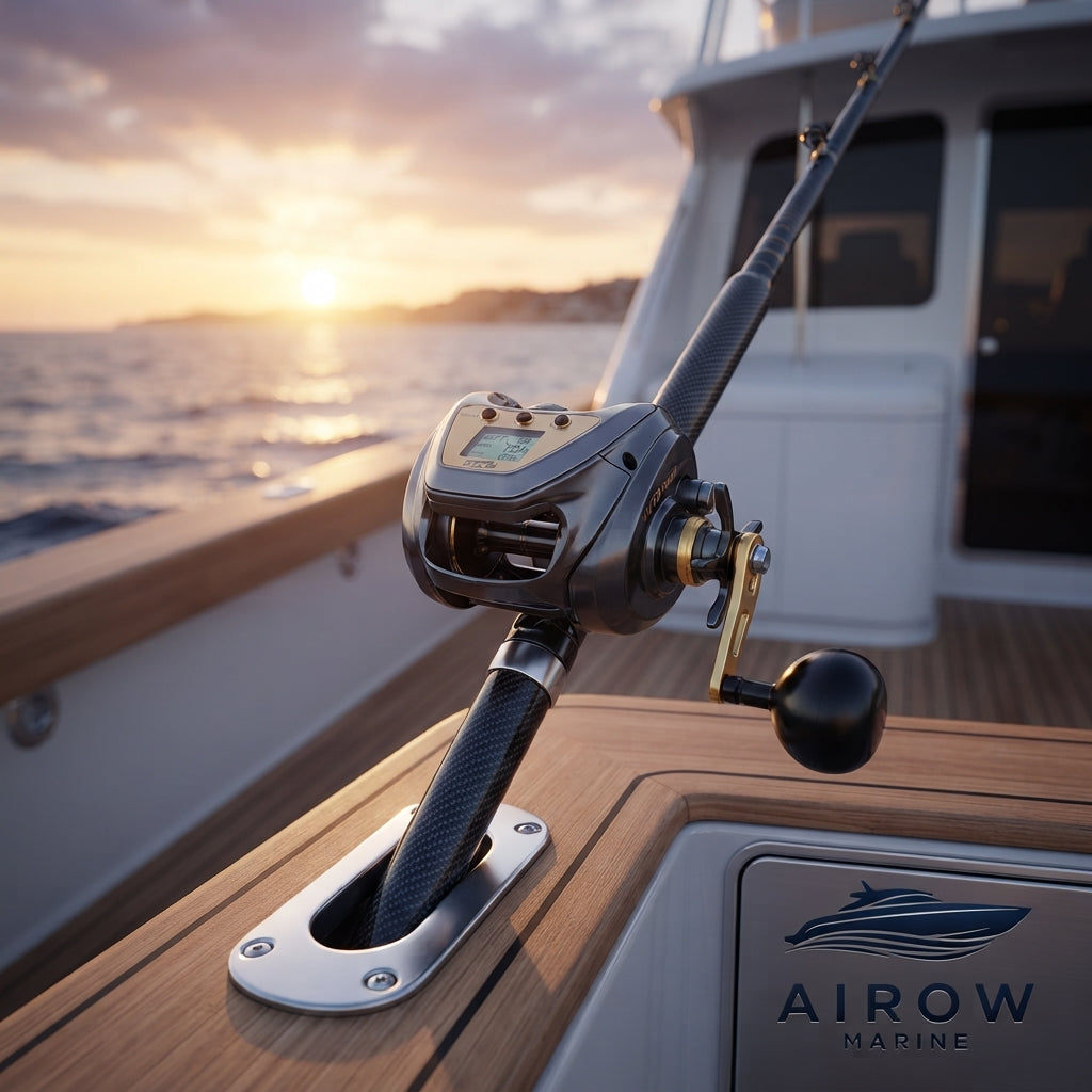 Airow Marine VX700 Electric Deep Sea Fishing Reel - 114kg Max Pulling Force