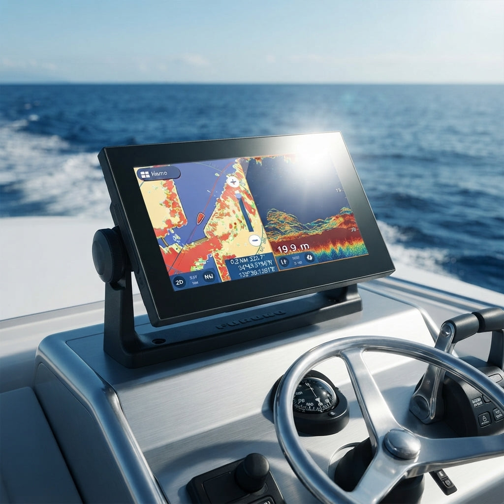 Furuno GP-1971F GPS Chart Plotter - Multi-Touch, CHIRP Sonar
