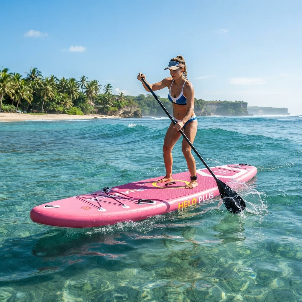 Inflatable SUP – Military-Grade Drop-Stitch, All-Water Versatility (11' x 34" x 6")