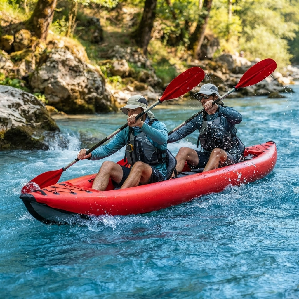 Airow Marine 2-Person Inflatable Drop-Stitch Kayak - High-Pressure (420cm)