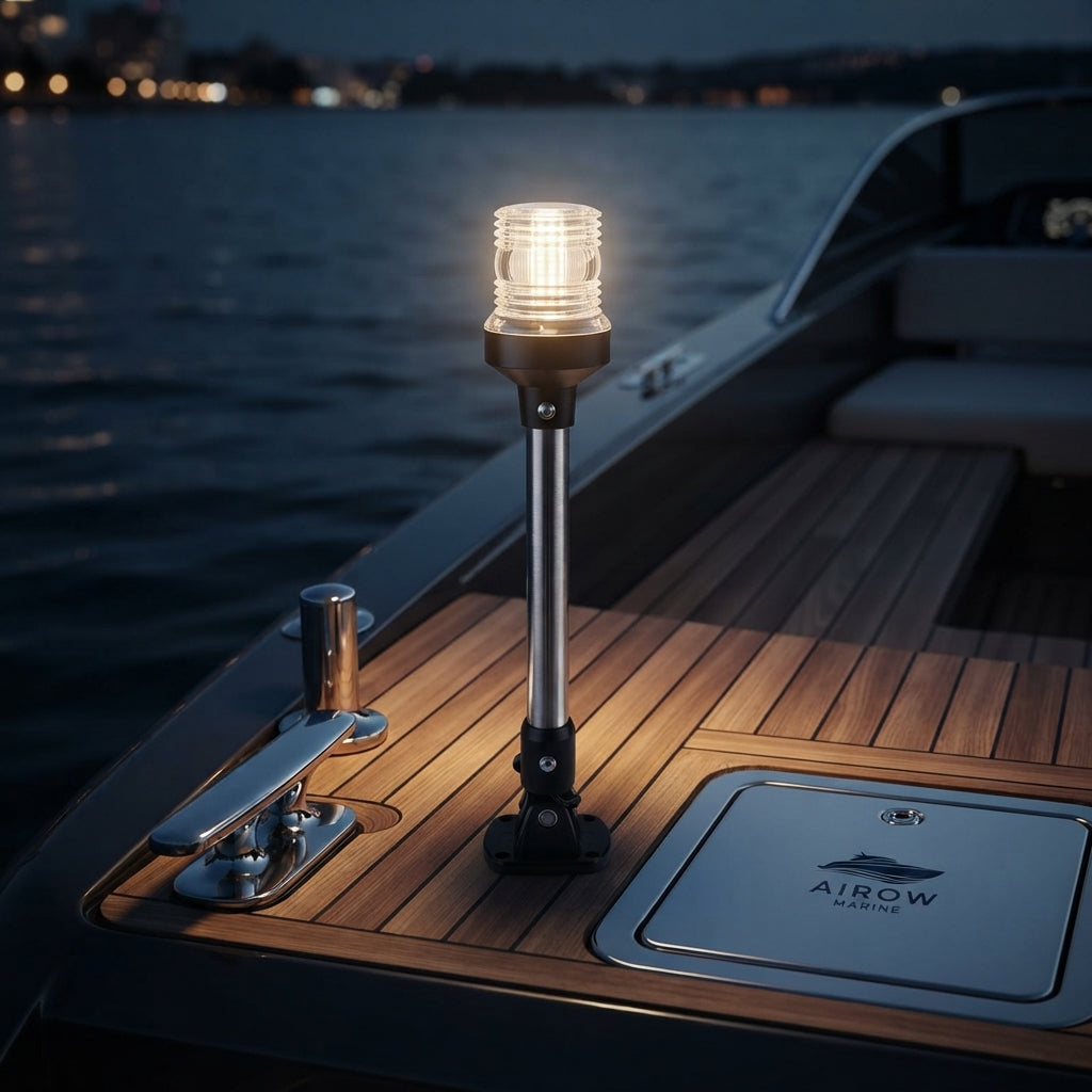 Adjustable Yacht All-Around Light - 5W LED 360° Visibility (12-inch)