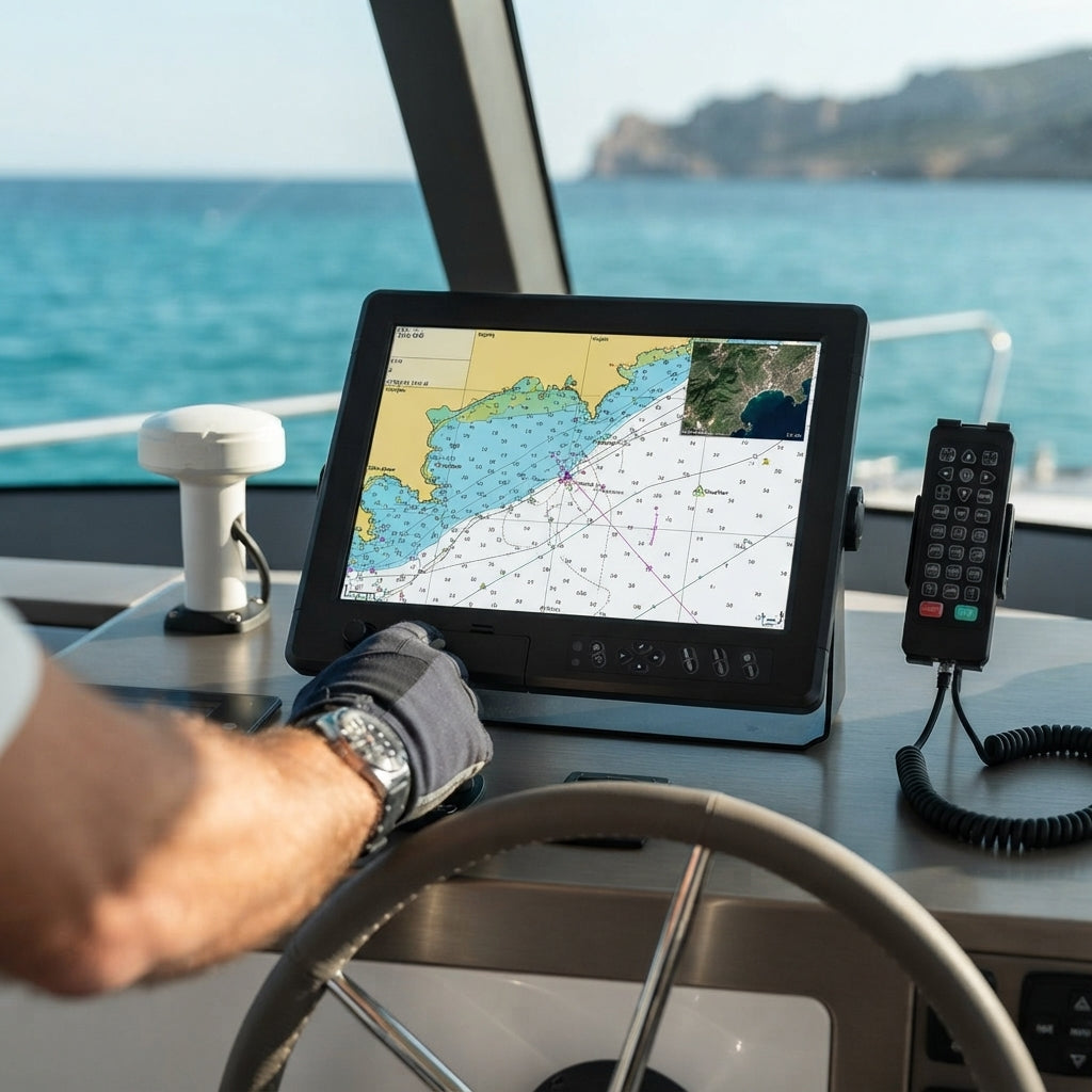 15-inch Marine Chart Plotter - GPS & BeiDou Multifunction Navigator