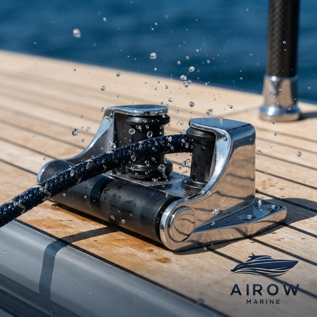 Airrow Marine Elite Yacht Anchor Roller - 316 SS, Delrin Rollers | 213mm