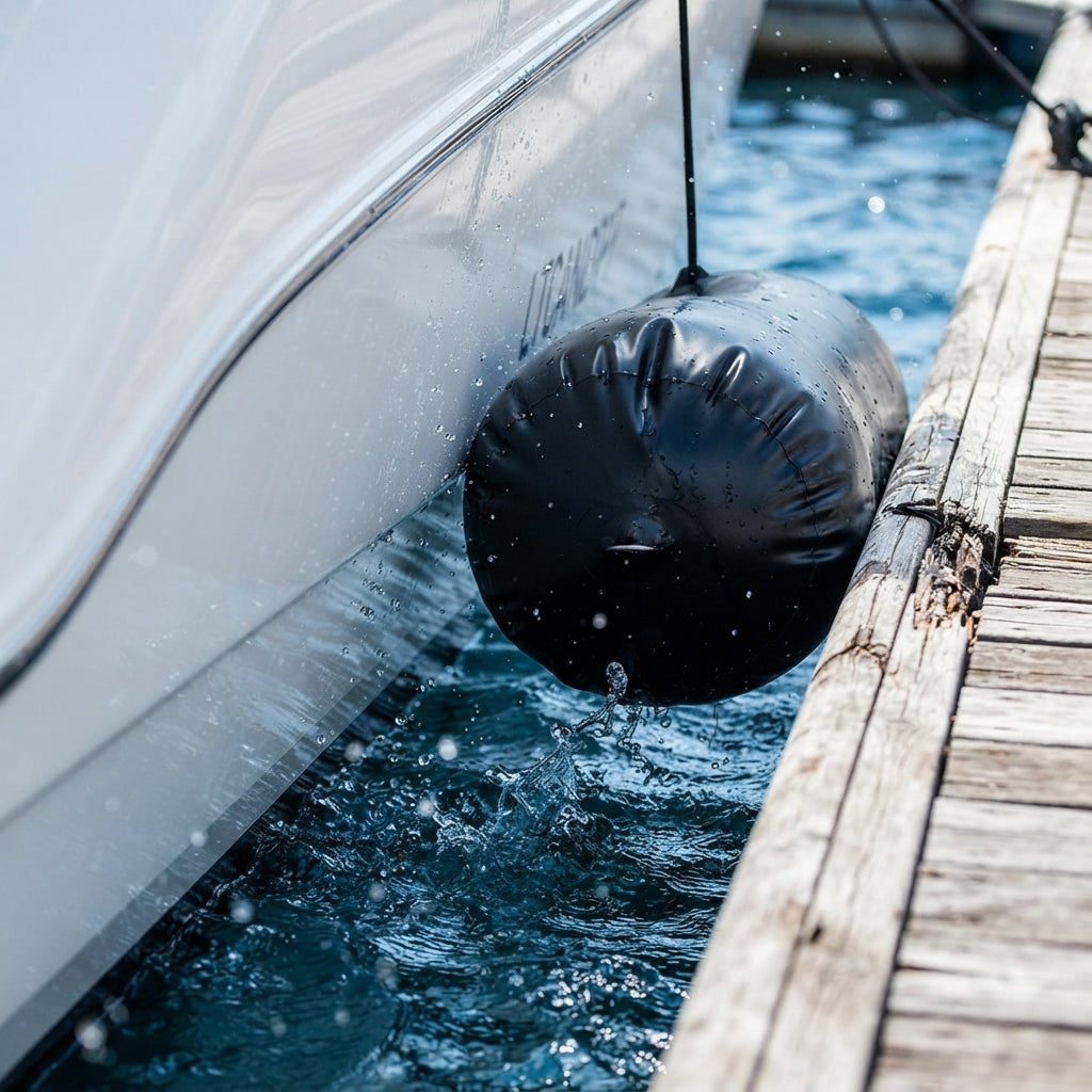 Inflatable Yacht Fender – Heavy-Duty PVC, UV-Resistant
