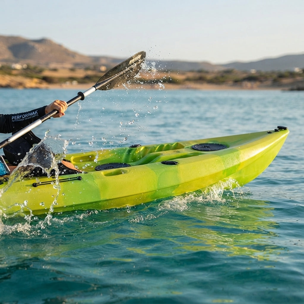 AirowMarine Rotomolded Sit-on-Top Kayak – UV Resistant Single Person (2.94m) – marine application view