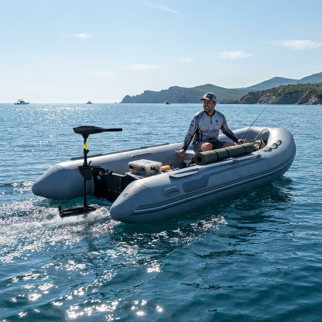 Airow Marine 24V Electric Trolling Motor - 118 lbs Thrust, Saltwater Ready