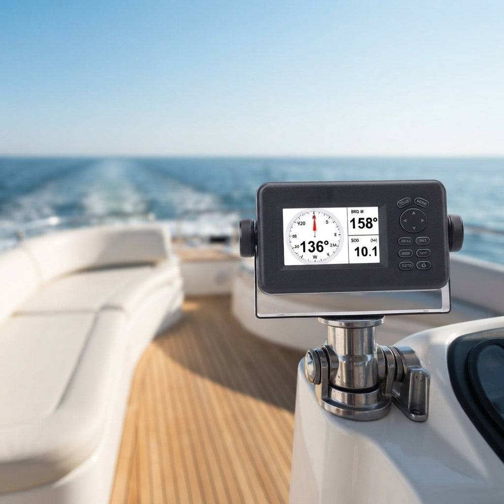Airow Marine HP-528 GPS Chartplotter - High-Precision 4.3" Sunlight Viewable